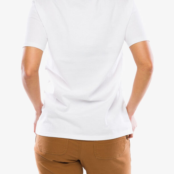 Tricou bumbac Carhartt Workwear Pocket S/S T-Shirt - white preţ