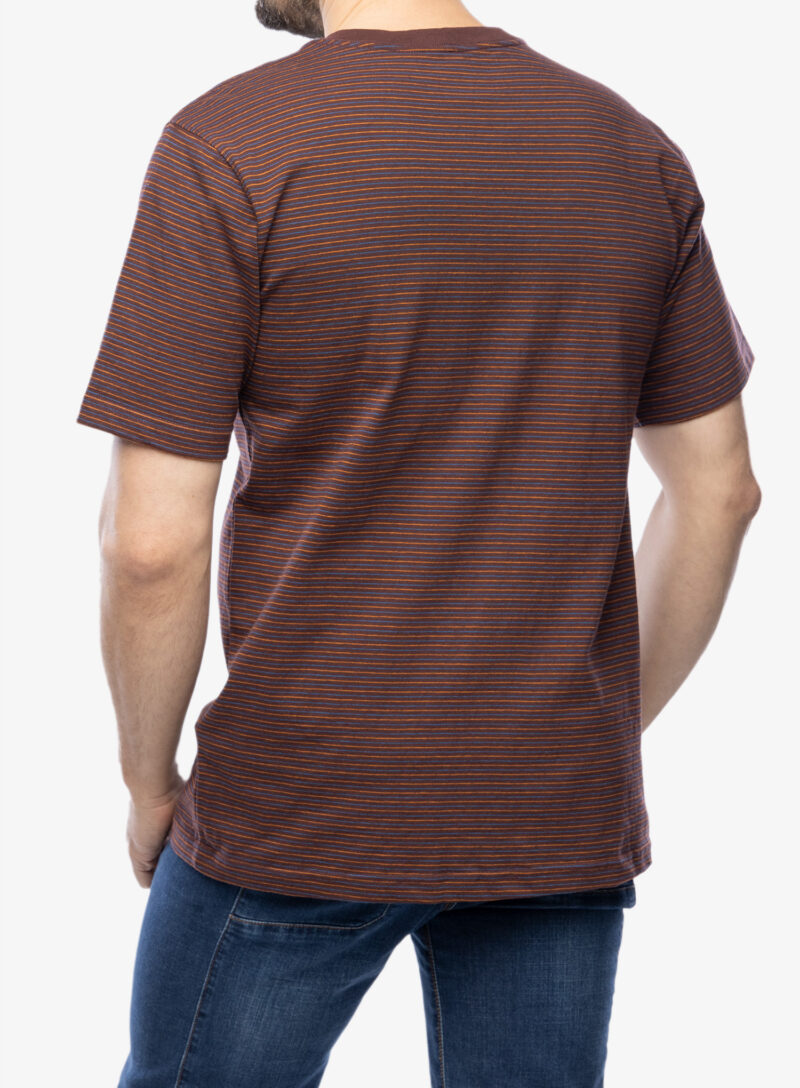 Preţ Tricou bumbac Cartartt Relaxed S/S Pocket Stripe T-Shirt - port stripe