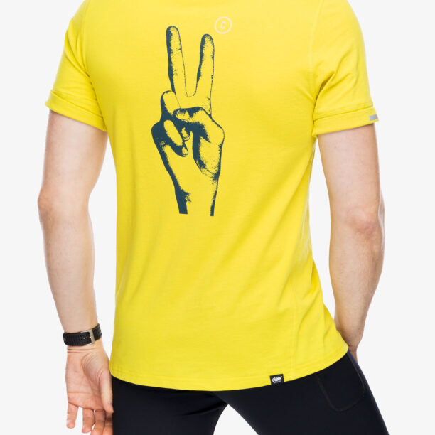 Tricou bumbac Ciele NSBTShirt - Peace Please - llyndigo preţ