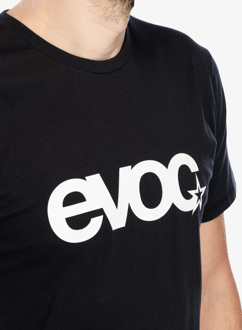 Original Tricou bumbac Evoc T-Shirt Logo - black