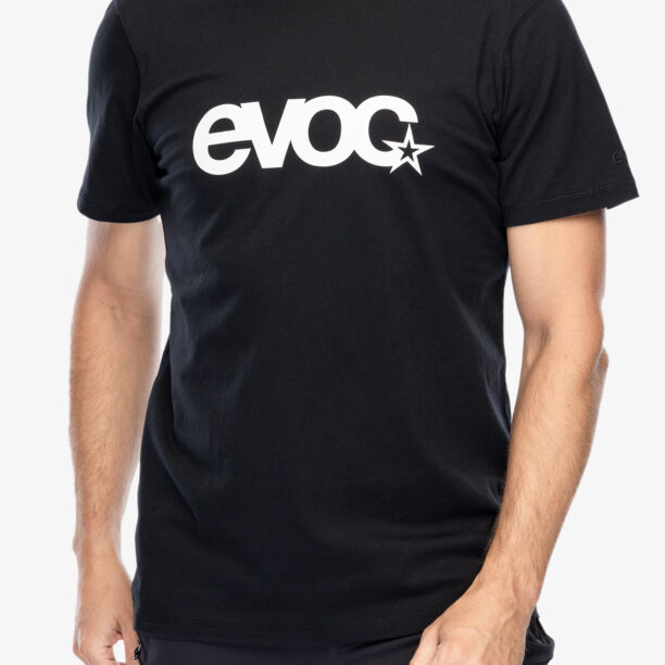 Tricou bumbac Evoc T-Shirt Logo - black