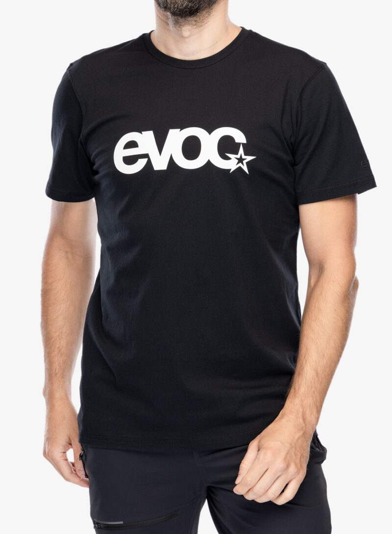 Tricou bumbac Evoc T-Shirt Logo - black