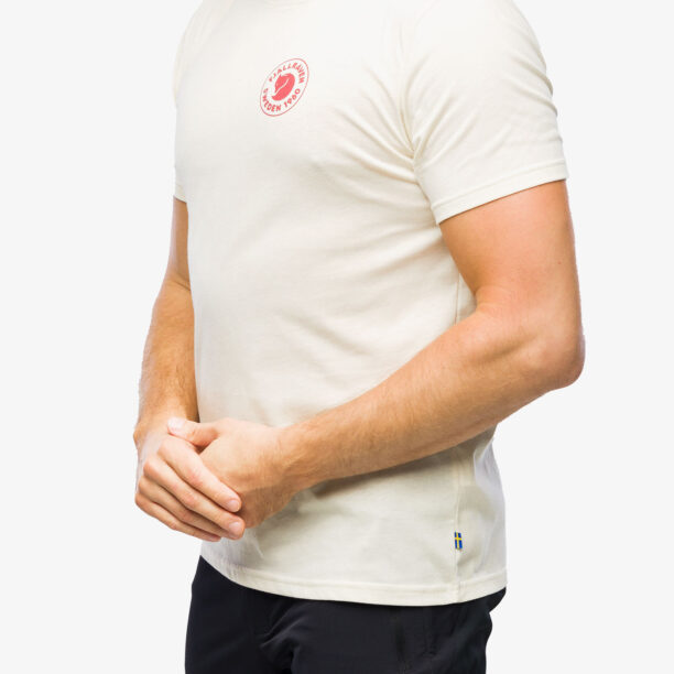 Cumpăra Tricou bumbac Fjallraven 1960 Logo T-Shirt - chalk white