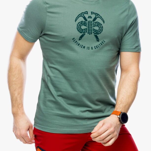 Cumpăra Tricou bumbac Mountain Equipment Alpinism Tee - sage