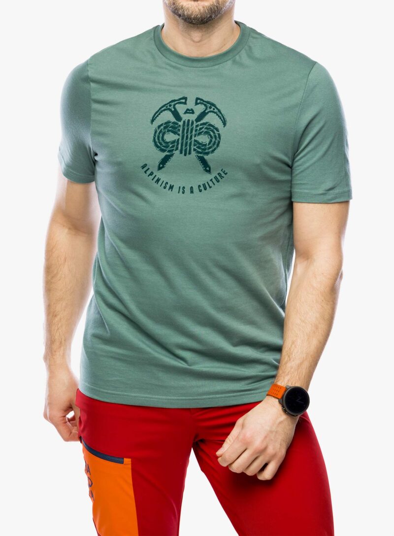 Tricou bumbac Mountain Equipment Alpinism Tee - sage