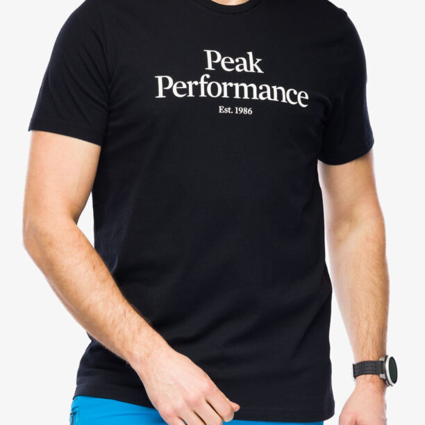 Cumpăra Tricou bumbac Peak Perfomance Original Tee - black/black