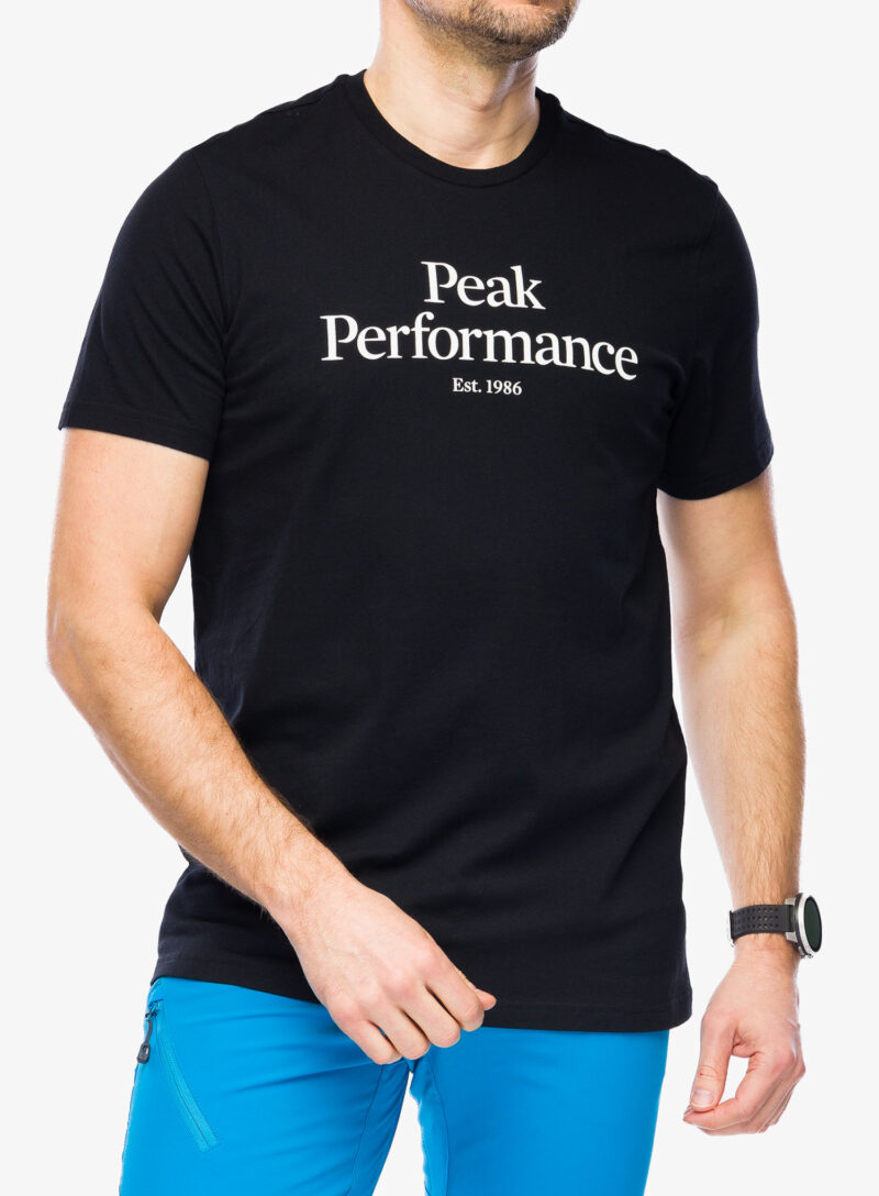 Cumpăra Tricou bumbac Peak Perfomance Original Tee - black/black