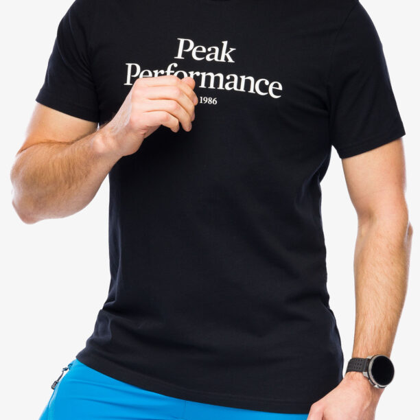 Tricou bumbac Peak Perfomance Original Tee - black/black