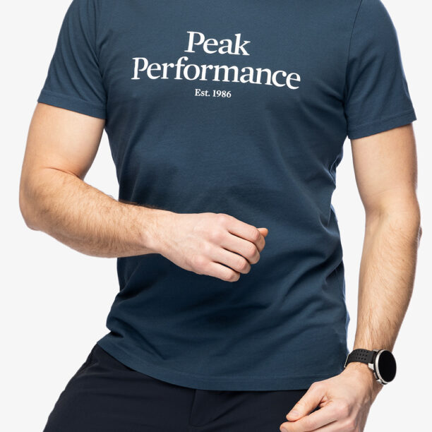 Original Tricou bumbac Peak Perfomance Original Tee - blue steel