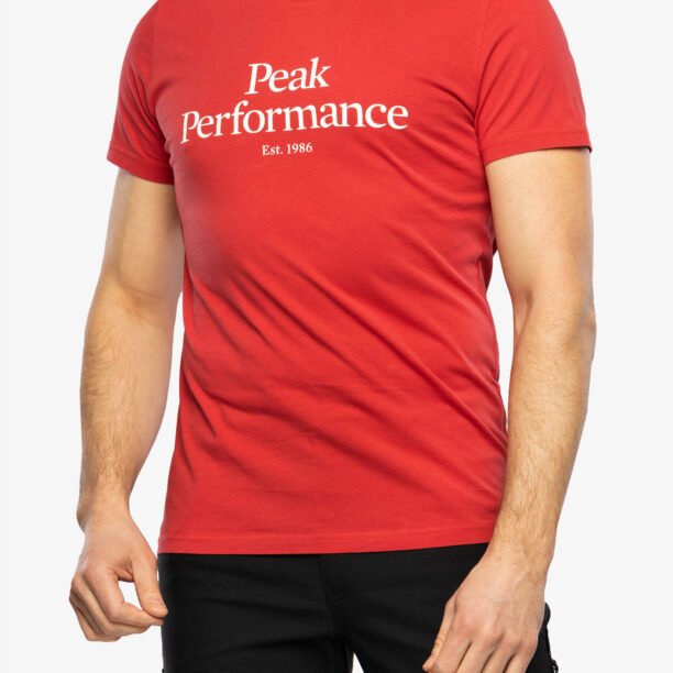 Tricou bumbac Peak Performance Original Tee - softer red