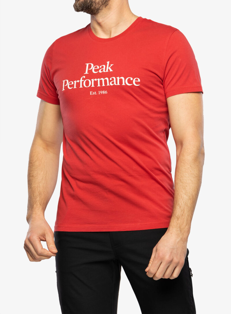 Tricou bumbac Peak Performance Original Tee - softer red