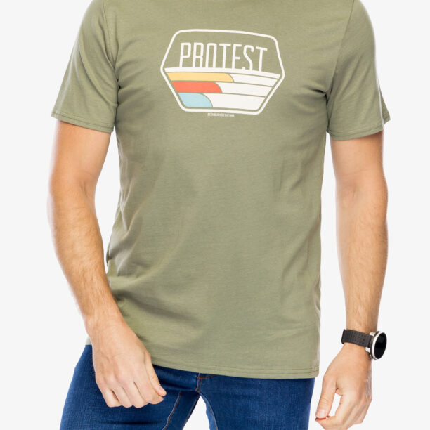 Tricou bumbac Protest Prtstan T-Shirt - artichoke green