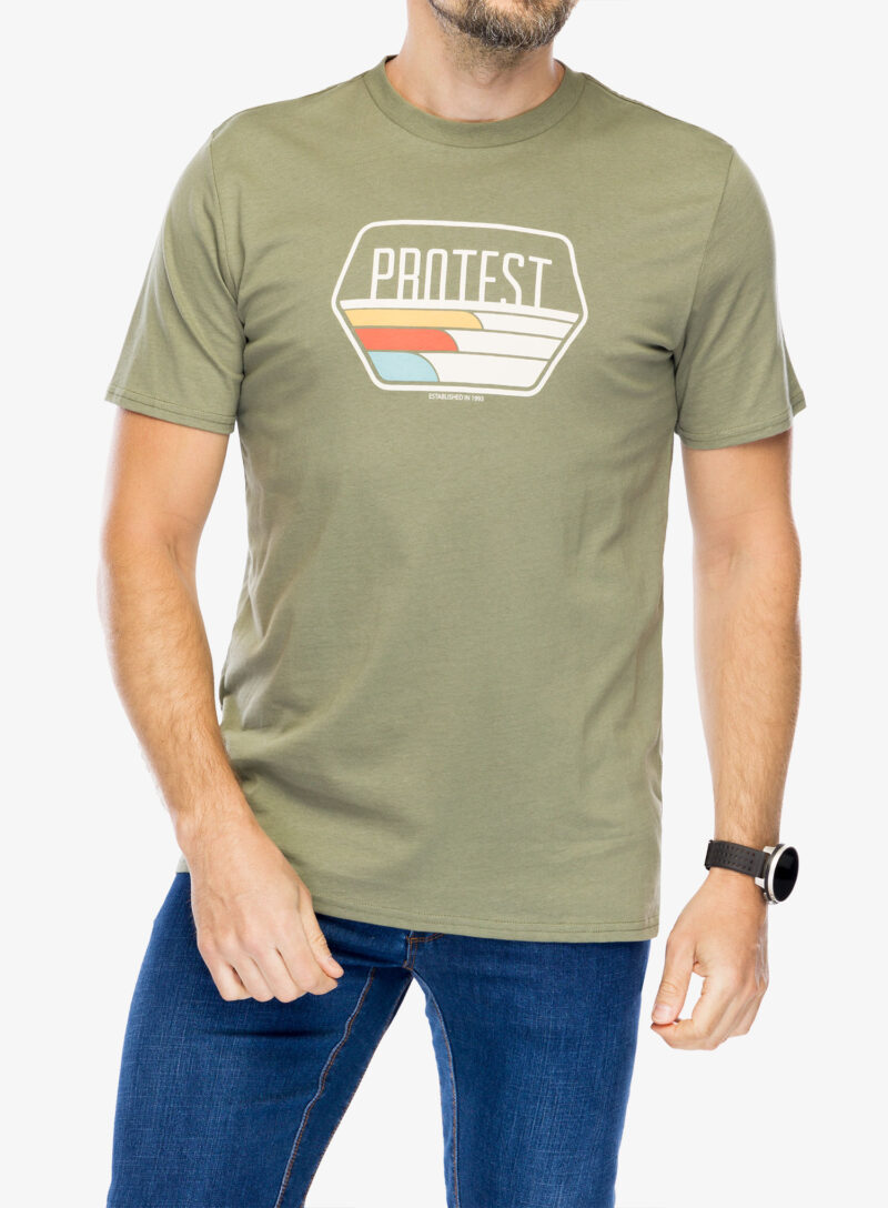 Tricou bumbac Protest Prtstan T-Shirt - artichoke green