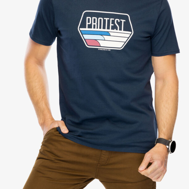 Tricou bumbac Protest Prtstan T-Shirt - night sky blue