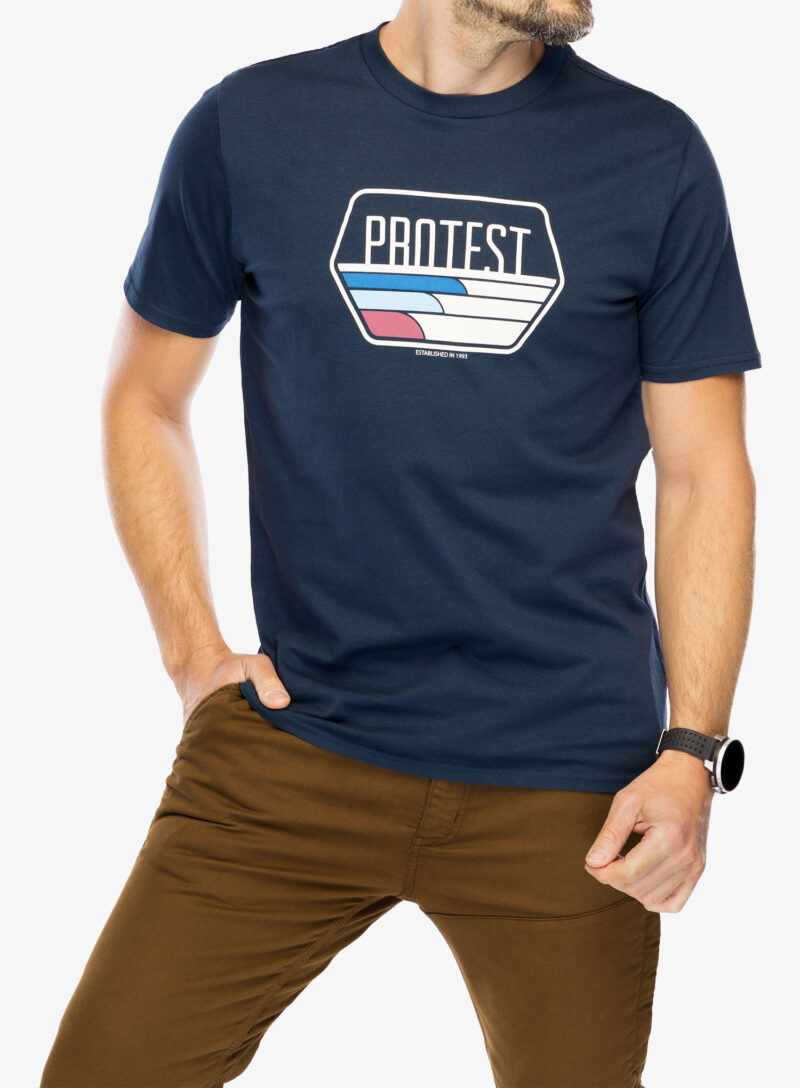 Tricou bumbac Protest Prtstan T-Shirt - night sky blue