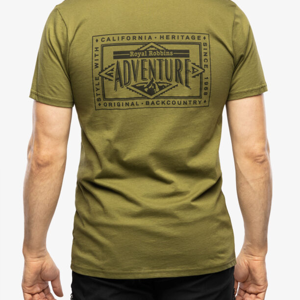 Tricou bumbac Royal Robbins Adventure Tee s/s - forest preţ