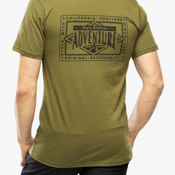 Preţ Tricou bumbac Royal Robbins Adventure Tee s/s - forest