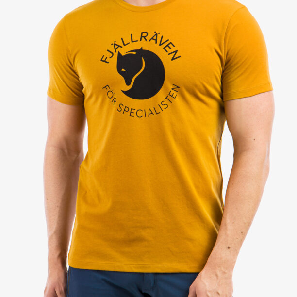 Original Tricou bumbac barbati Fjallraven Fjallraven Fox T-shirt - acorn