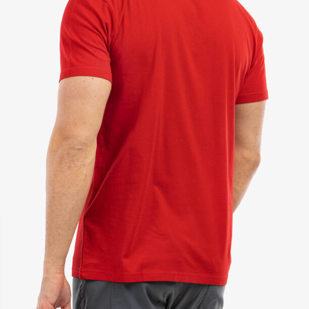 Tricou bumbac barbati Helly Hansen Shoreline T-Shirt 2.0 - red preţ