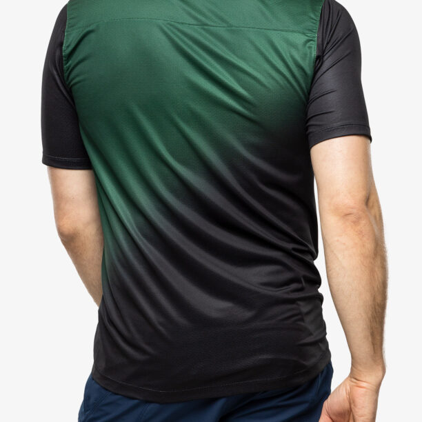 Tricou ciclism 100% Celium - forest green/black preţ