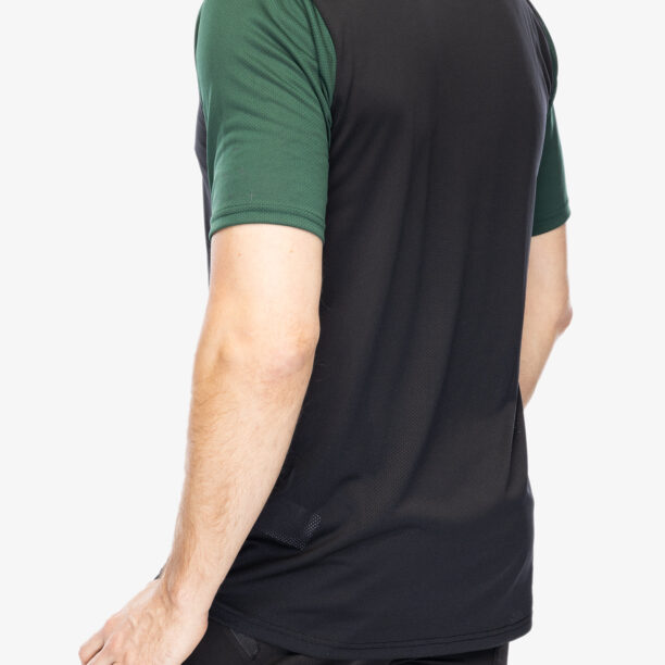 Preţ Tricou ciclism 100% Ridecamp Jersey - black/forest green