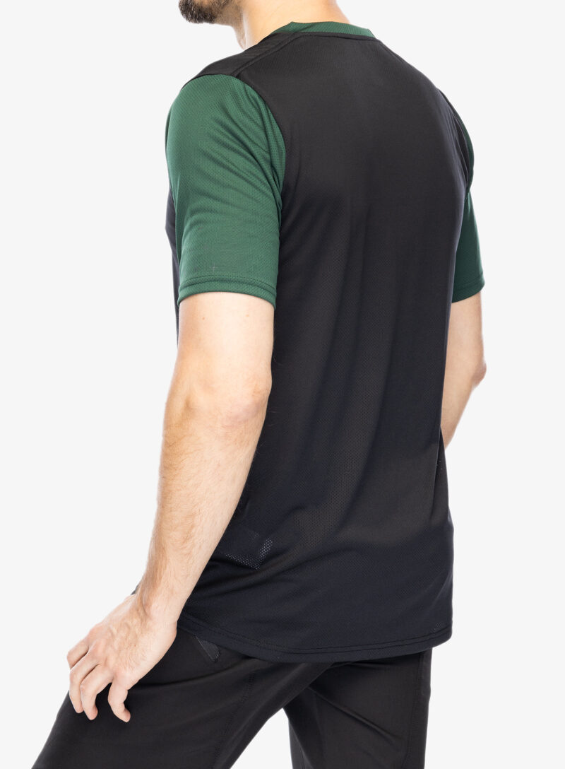 Preţ Tricou ciclism 100% Ridecamp Jersey - black/forest green