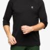 Tricou ciclism Mons Royale Tarn Merino Shift Raglan 3/4 - black