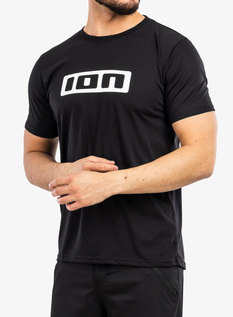 Tricou ciclism barbati ION Logo SS DR - black