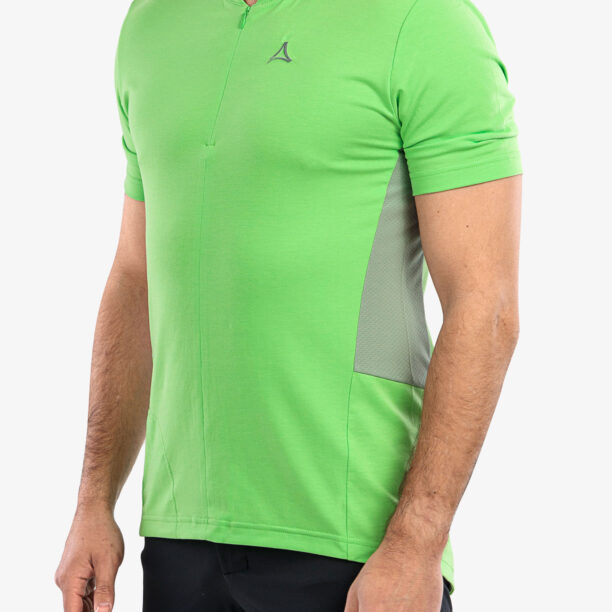 Tricou ciclism barbati Schoffel Shirt Alpe Adria M - green flash