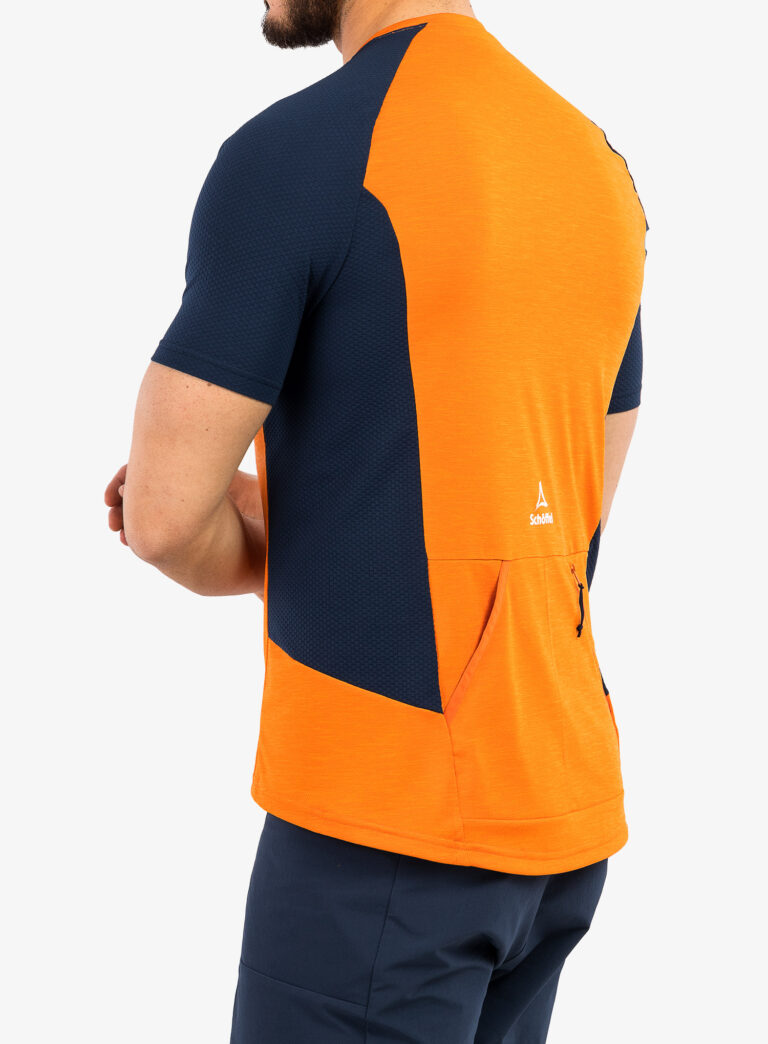 Tricou ciclism barbati Schoffel Shirt Auvergne M - orange blaze preţ