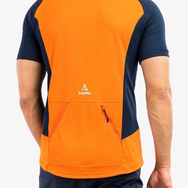 Preţ Tricou ciclism barbati Schoffel Shirt Auvergne M - orange blaze