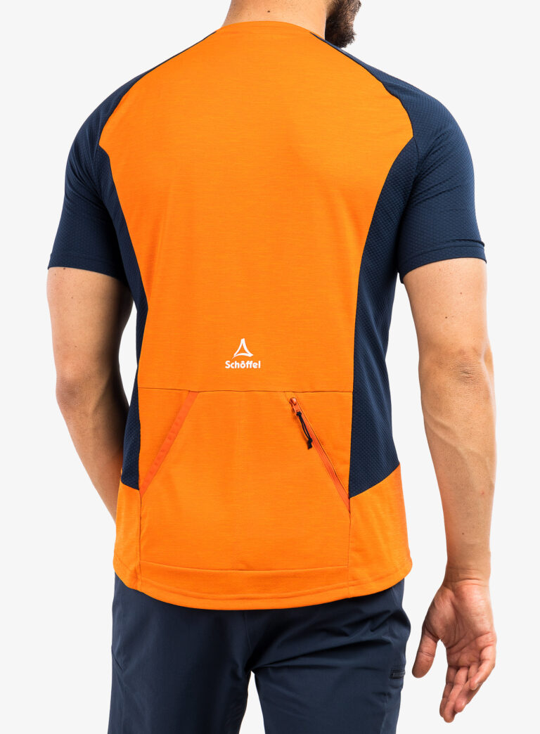 Preţ Tricou ciclism barbati Schoffel Shirt Auvergne M - orange blaze