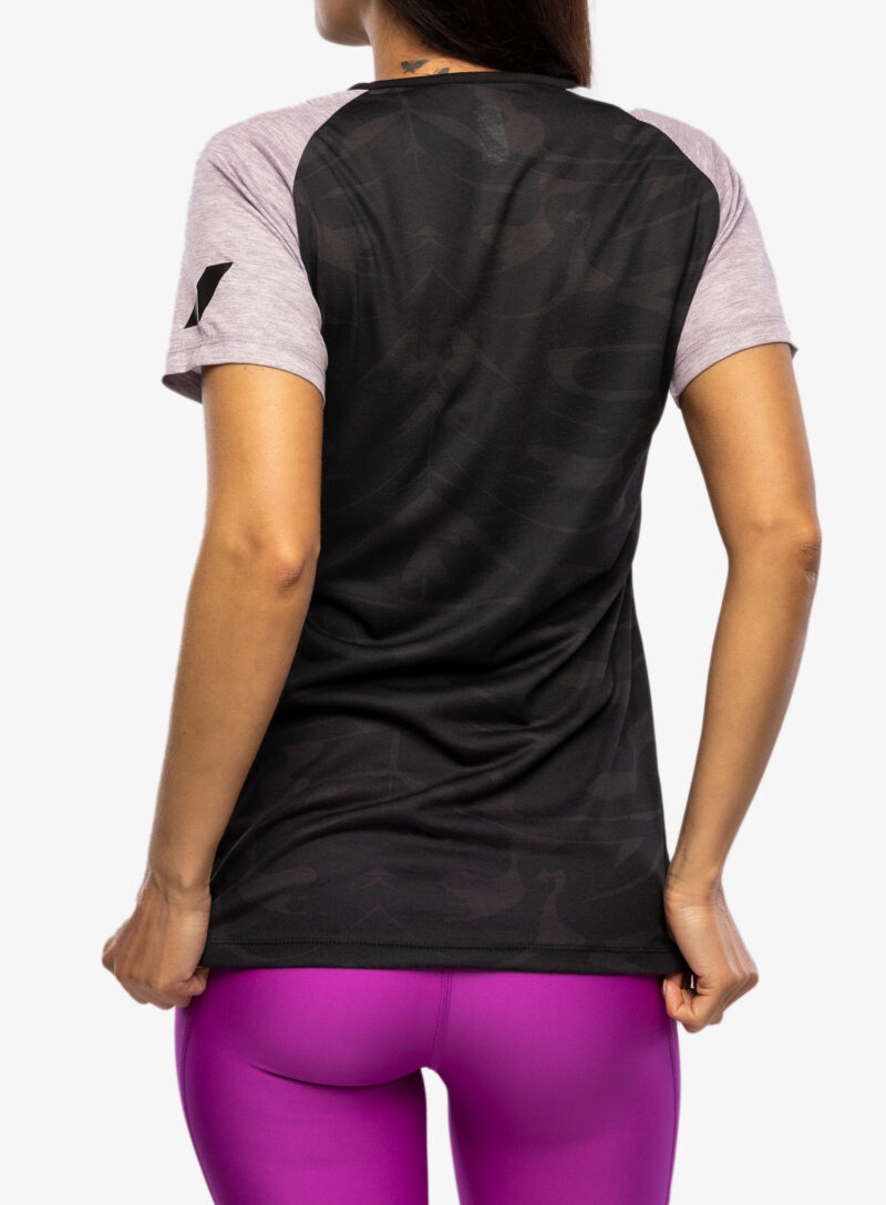 Tricou ciclism femei 100% Airmatic - black/lavender preţ