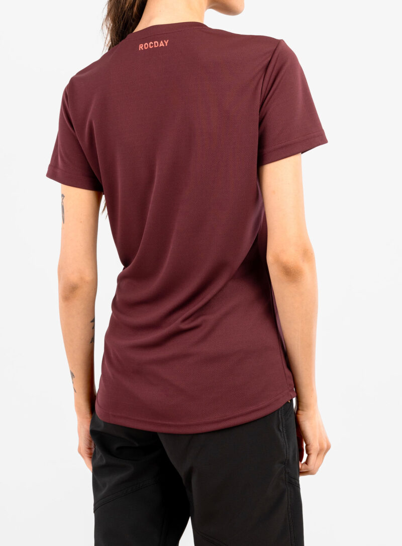 Tricou ciclism femei Rocday Monty - burgundy preţ