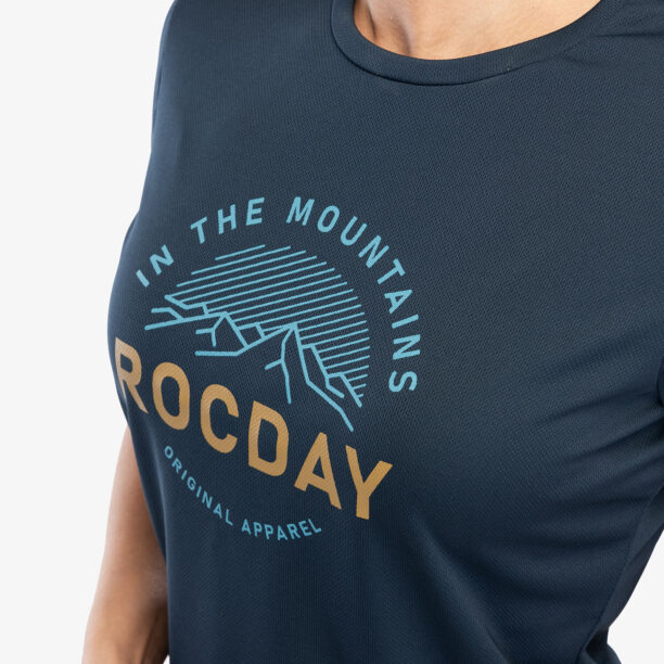 Original Tricou ciclism femei Rocday Monty - navy