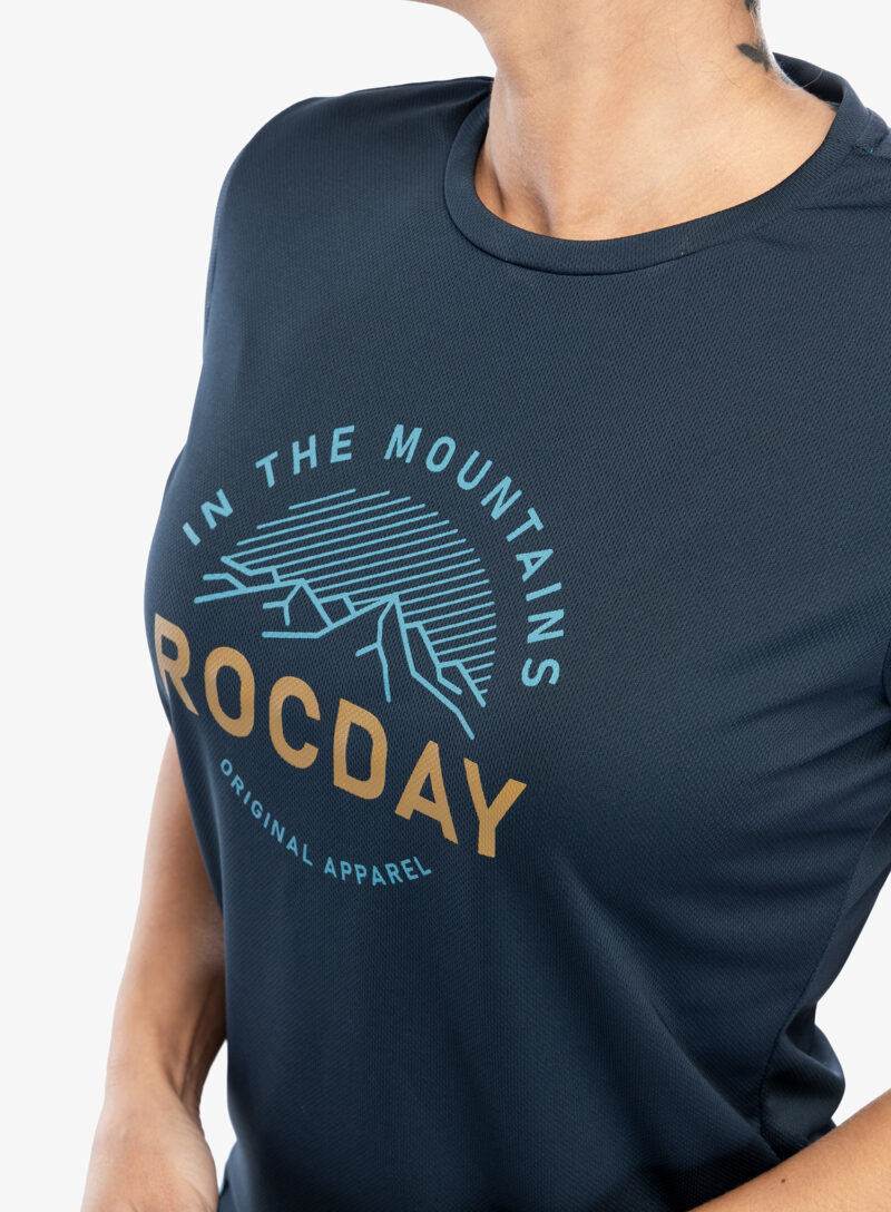 Original Tricou ciclism femei Rocday Monty - navy