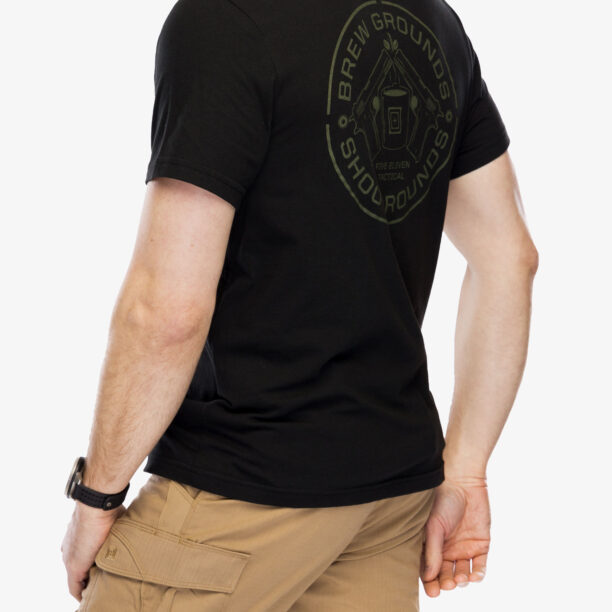 Preţ Tricou cu imprimeu 5.11 Brew Grounds S/S Tee - black