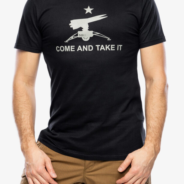 Tricou cu imprimeu 5.11 Emea Come Take It S/S Tee - black