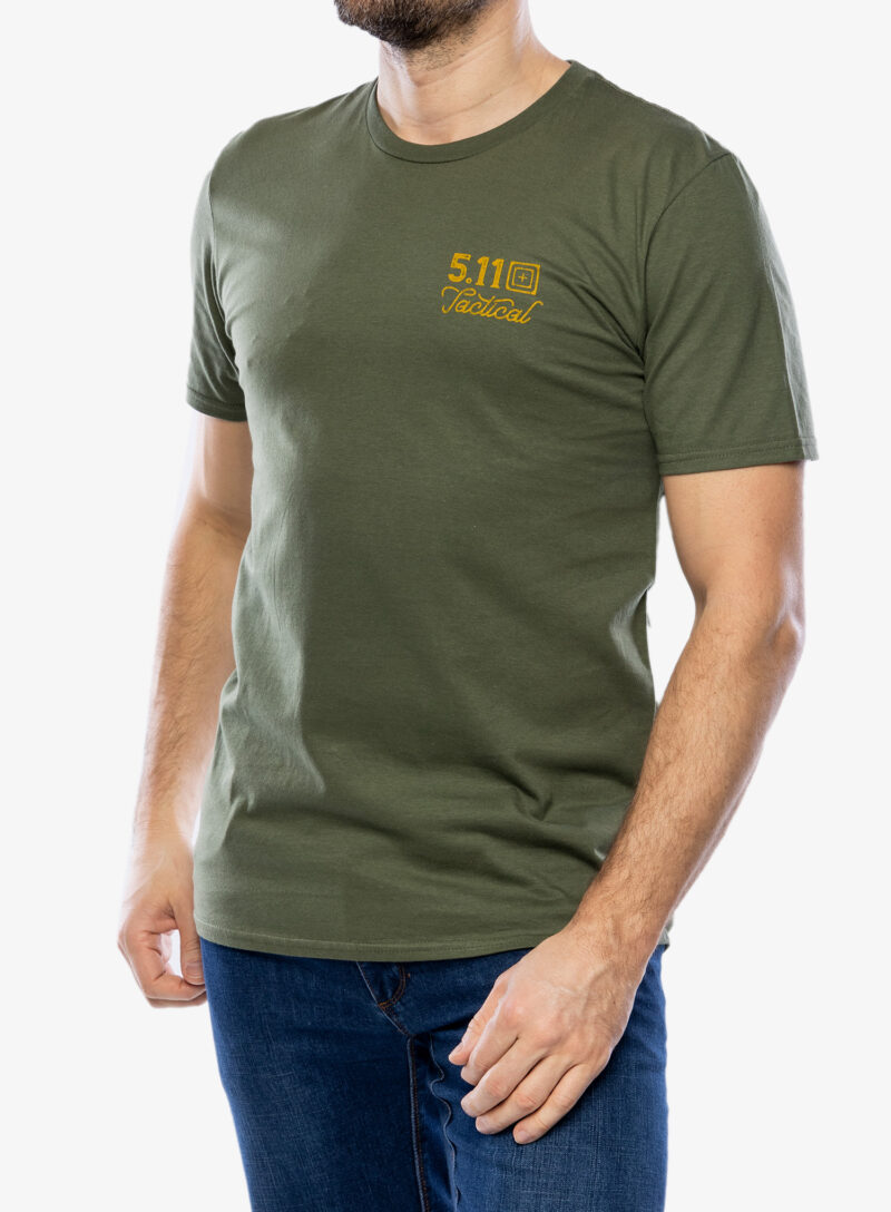 Cumpăra Tricou cu imprimeu 5.11 Emea Good Fight S/S Tee - military green