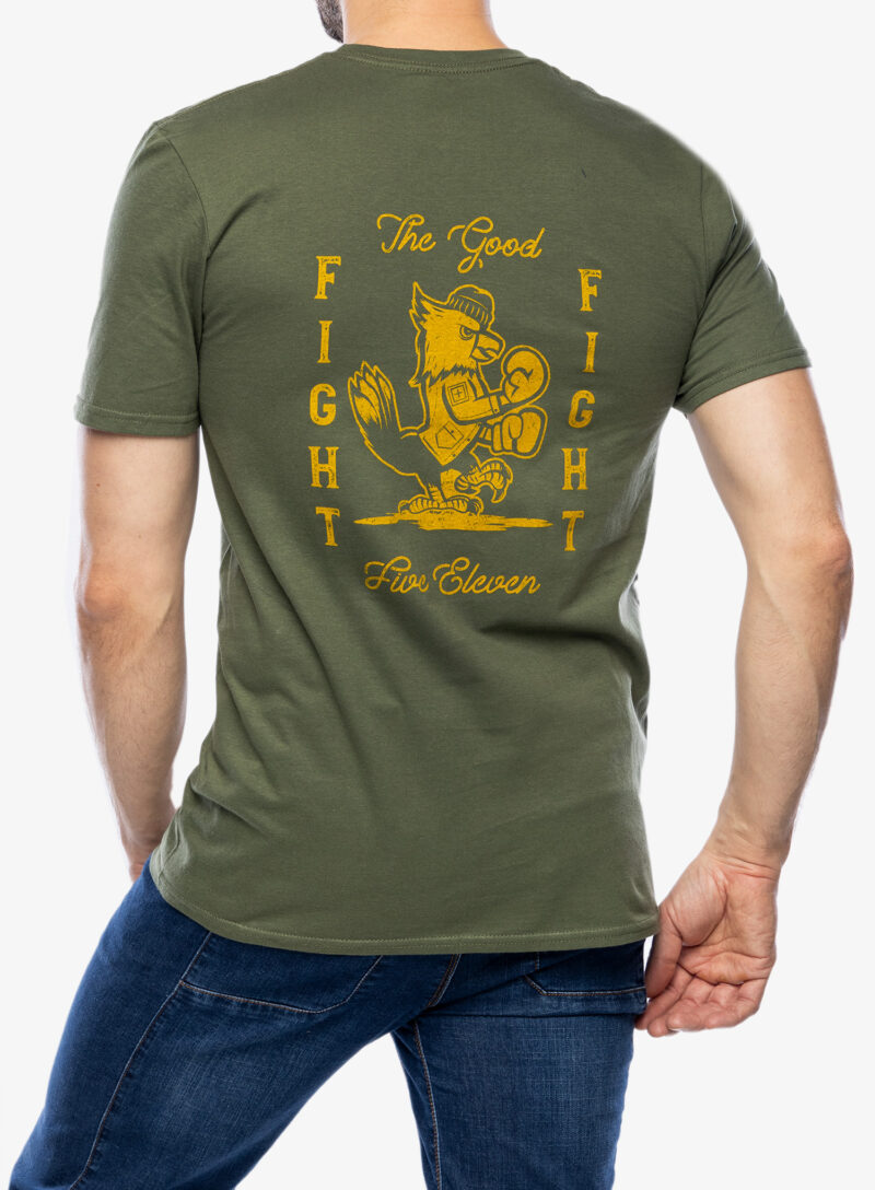 Preţ Tricou cu imprimeu 5.11 Emea Good Fight S/S Tee - military green