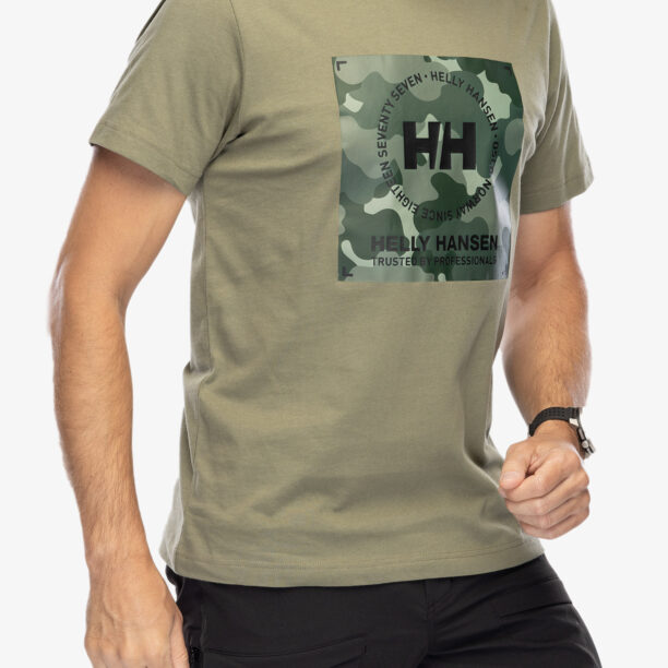 Original Tricou cu imprimeu Helly Hansen Core Graphic T-Shirt - lav green