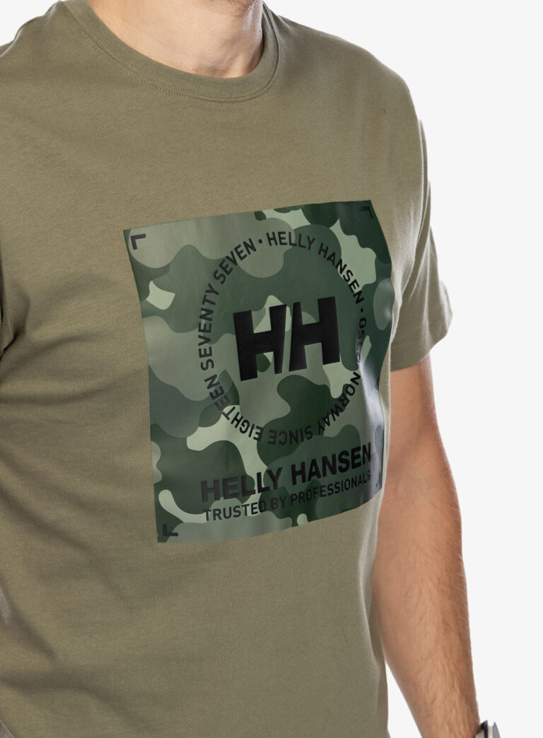 Tricou cu imprimeu Helly Hansen Core Graphic T-Shirt - lav green - imagine 6