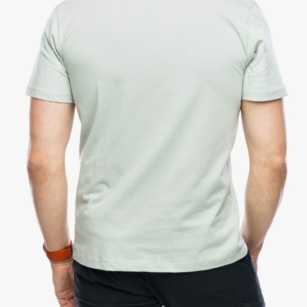 Tricou cu imprimeu Helly Hansen F2F Organic Cotton Tee 2.0 - green mist preţ