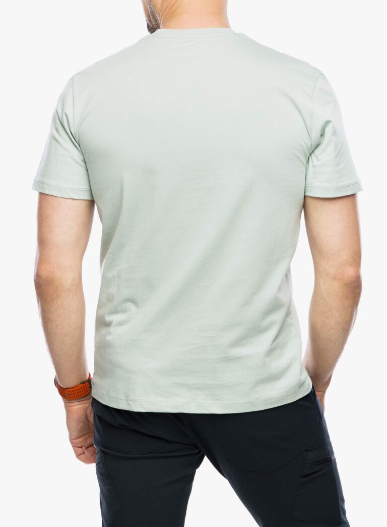 Tricou cu imprimeu Helly Hansen F2F Organic Cotton Tee 2.0 - green mist preţ