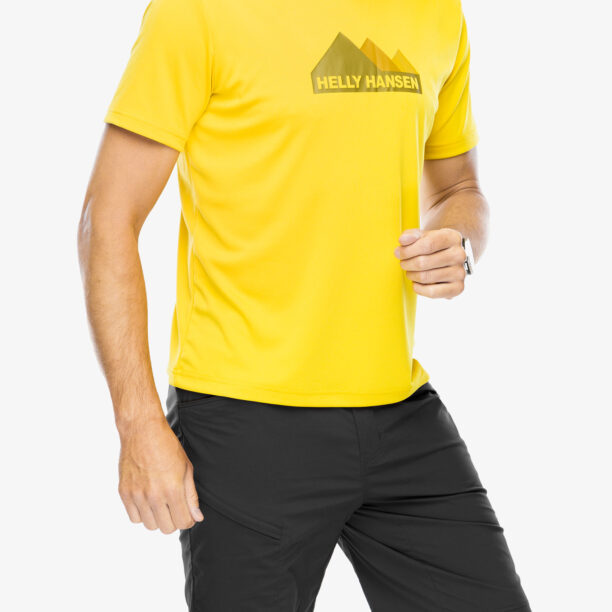 Cumpăra Tricou cu imprimeu Helly Hansen HH Tech Graphic T-Shirt - gold rush