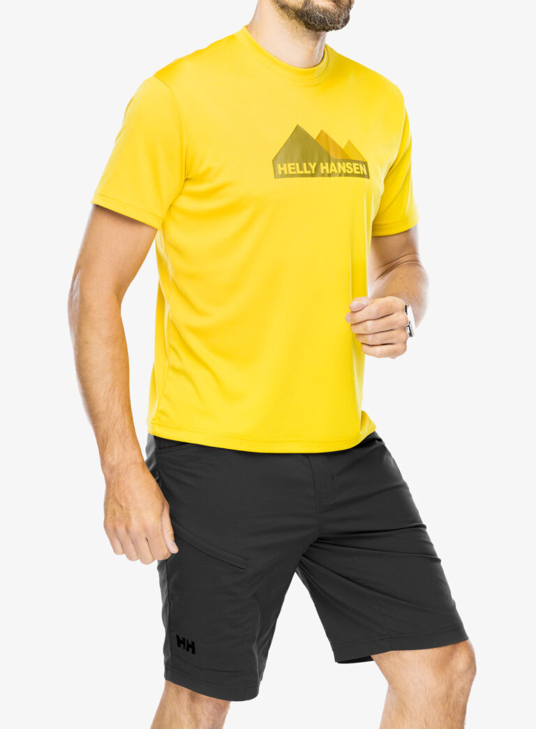 Cumpăra Tricou cu imprimeu Helly Hansen HH Tech Graphic T-Shirt - gold rush