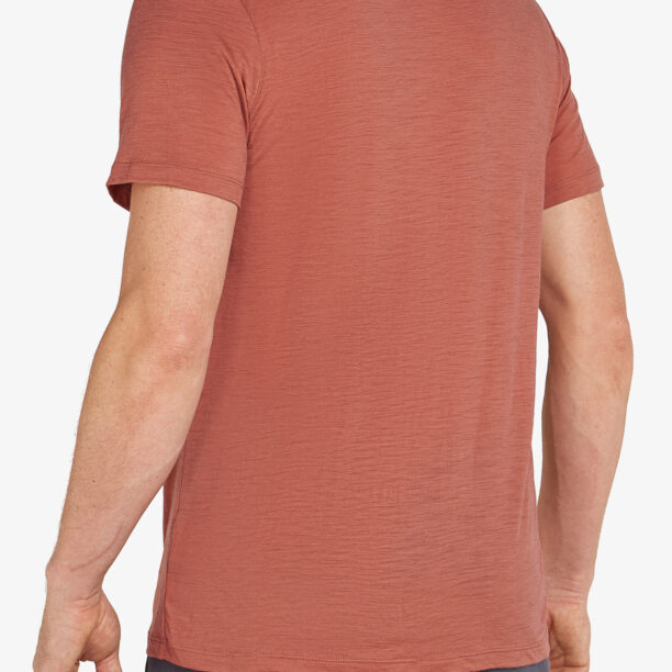 Tricou cu imprimeu Icebreaker Merino 150 TL SS Tee Van Life - cedar wood preţ