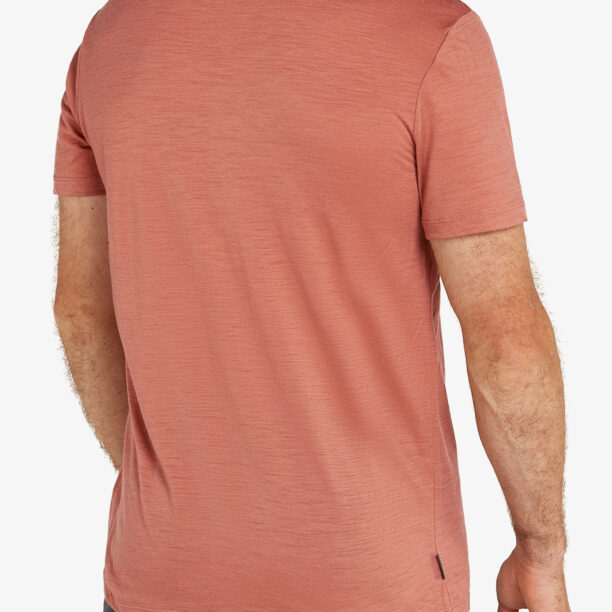 Tricou cu imprimeu Icebreaker Merino 150 Tech Lite SS T Camp Essentials - cedar wood preţ