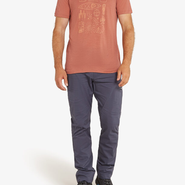 Cumpăra Tricou cu imprimeu Icebreaker Merino 150 Tech Lite SS T Camp Essentials - cedar wood