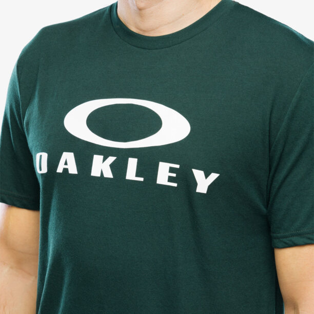 Original Tricou cu imprimeu Oakley O Bark - hunter green/white